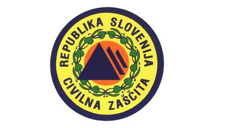 Fotografija je simbolična: logotip Civilne zaščite.