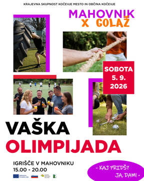 VAŠKA OLIMPIJADA x GOLAŽ v Mahovniku