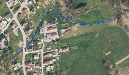 Lokacija poteka del v Šalki vasi.