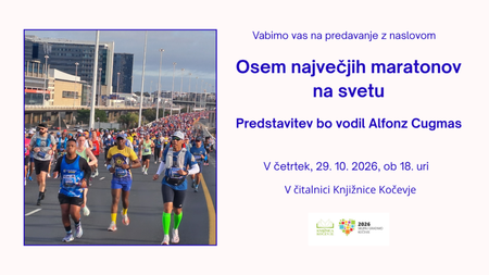 Osem največjih maratonov na svetu – Alfonz Cugmas