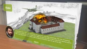 201801-travelar-kocevje-castle-history-1944-tabletop-shot