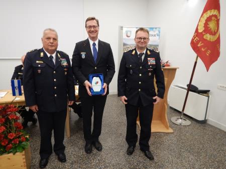 Častni predsednik Jurkovič, župan Prebilič in novi novi predsednik Behin