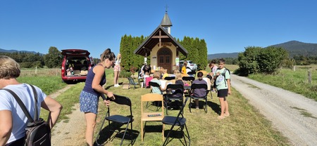 KOblarji skozi oči umetnosti in športa - delavnica na prostem