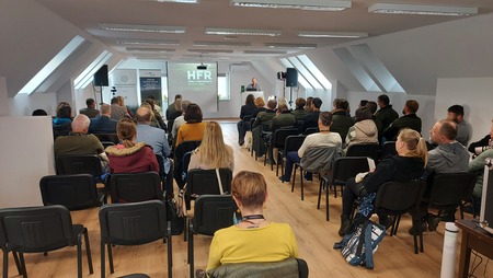 Vitalne gozdne regije - zaključna konferenca - predstavitev rezultatov v dvorani