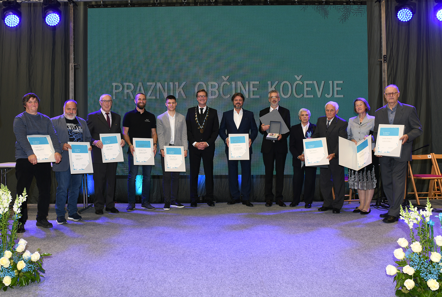 Prejemnice in prejemniki priznanj, nagrad in plaket